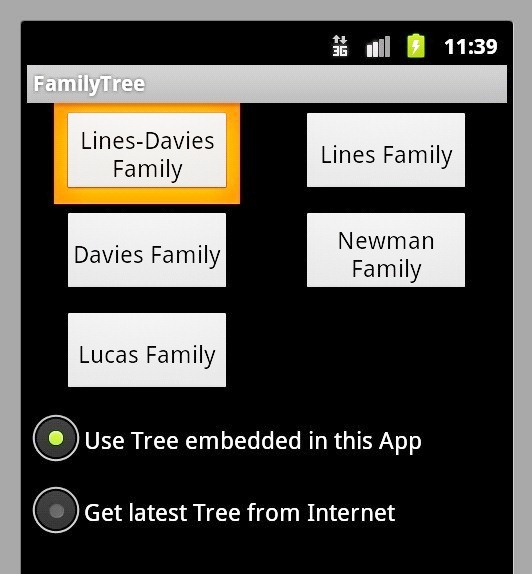 my family tree app